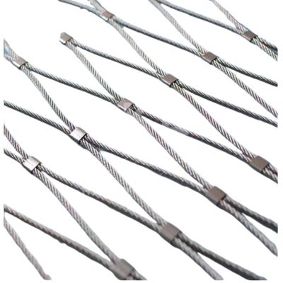 LXLDY 304 Stainless Steel Cable Mesh Cat Safety Net, 1.5 mm, 0.6 × 3 m