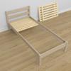 N-wood N01 Solid Oak Bed with Drawer, 80 x 200 cm view 4