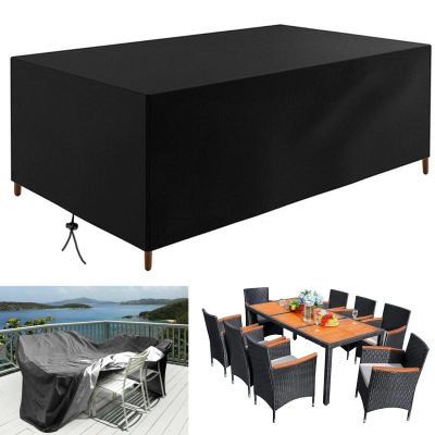 HNKDKJ Waterproof Patio Furniture Cover, 213 x 132 x 72 cm, 420D Oxford