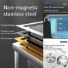 Mobile Stainless Steel Outdoor Sink with Double Basin view 2
