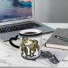 3D Color-Changing Ceramic Mug with Dinosaur Design view 4