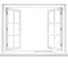 Magnetic Insect Screen for Windows, 145 x 165 cm view 1
