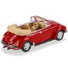 Volkswagen Beetle Convertible, Red, Open, H0 1:87 Schuco Model Car with Custom License Plate view 4