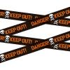 Generic Halloween Warning Tape, Spooky Signs, Party Props view 1
