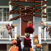 Generic Halloween Warning Tape, Spooky Signs, Party Props view 2