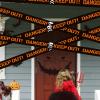 Generic Halloween Warning Tape, Spooky Signs, Party Props view 3