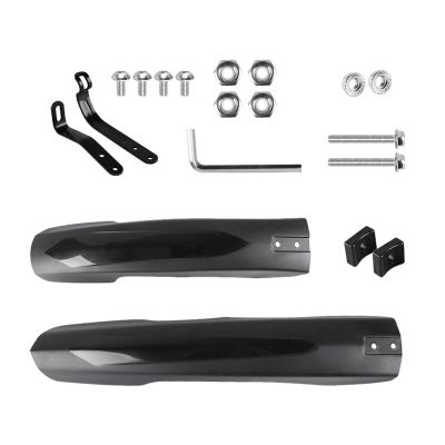 Waterproof Front and Rear Bike Fenders for Mountain and Road Bikes