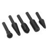 5-Piece Rotary Rasp File Set, 1/4-Inch Shank view 4
