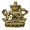 CTRSM Vintage Brass Buddha Statue view 1
