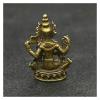 CTRSM Vintage Brass Buddha Statue view 3