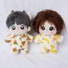 niannyyhouse 10 cm Plush Doll Clothes, Shirt and Pants Pajama Outfit, Stuffed Animal Costume Gift (a10) view 2