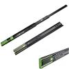 Drawer Slides, 2-Pack, Self-Closing Heavy-Duty, 300/350/400/500 mm, Black view 1