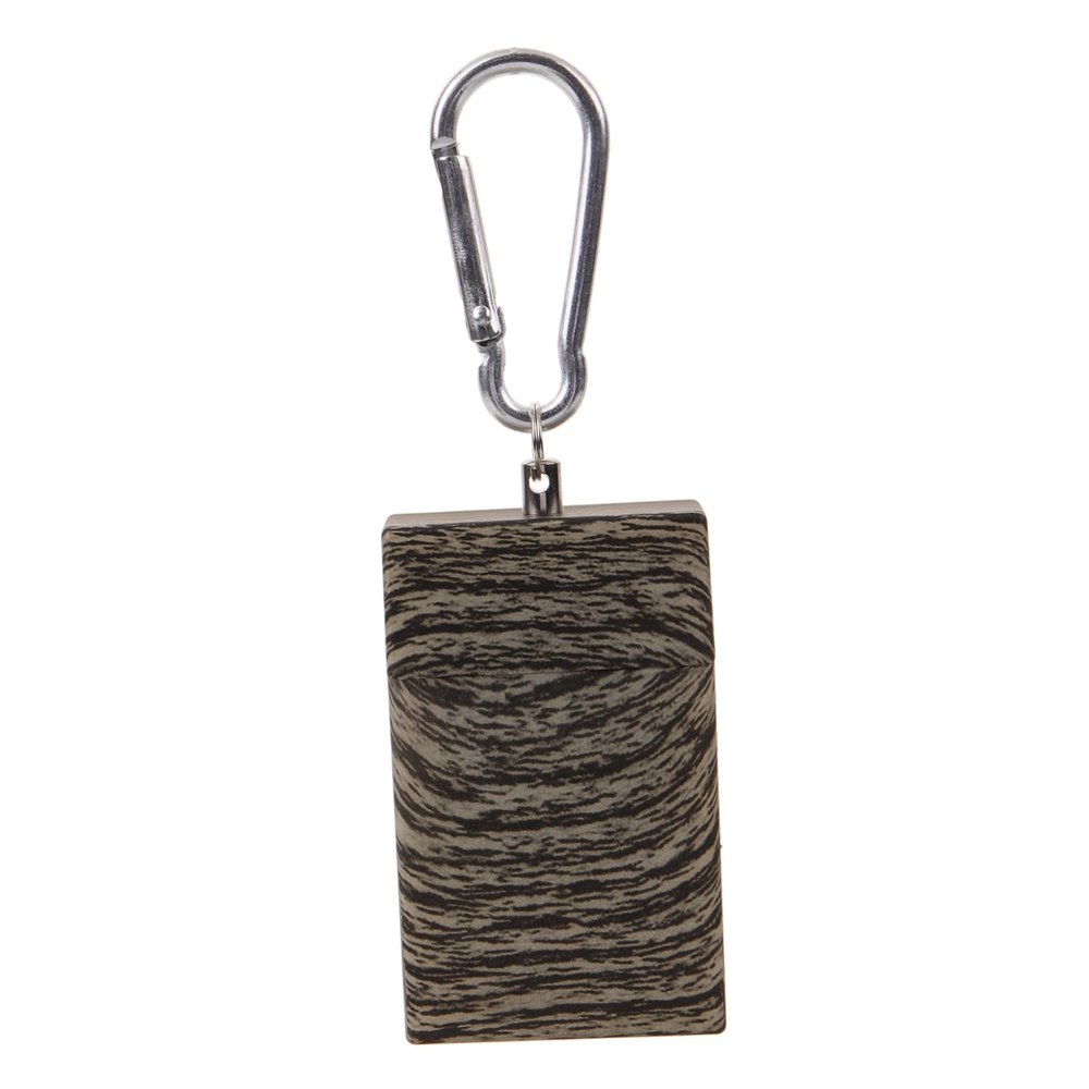 Portable Metal Ashtray with Keychain for Outdoor Activities