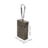 Portable Metal Ashtray with Keychain for Outdoor Activities view 2