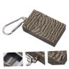 Portable Metal Ashtray with Keychain for Outdoor Activities view 3
