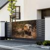 180 x 120 cm Roaring Lion in the Jungle Flag, Single-Sided Printed view 4