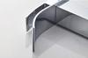 Brass Bathroom Sink Faucet, Flat Waterfall Design, Deck-Mount, Single-Handle view 3