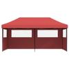 ZEYUAN Burgundy Pop-Up Party Tent with 3 Side Panels - 4004947 view 3