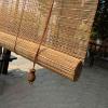 SGSKEIEY Retro Bamboo Roller Shade, No Drilling, 33.5 x 43.3 in, 50% Shading view 1