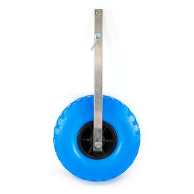 Wulimasun Boat Dolly for Boats and Inflatable Boats, Short-Distance Transport, Mobile, Sturdy, Stainless Steel (Blue)