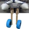 Wulimasun Boat Dolly for Boats and Inflatable Boats, Short-Distance Transport, Mobile, Sturdy, Stainless Steel (Blue) view 3