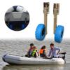 Wulimasun Boat Dolly for Boats and Inflatable Boats, Short-Distance Transport, Mobile, Sturdy, Stainless Steel (Blue) view 4