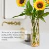 Plastic Flower Vase, Metallic Rose Gold, Animal Print, 30 cm, Modern Home Decor view 4