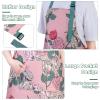Candcamp Women's Aprons, Large, Rose, Adjustable Neck, Waterproof, 3-Pack view 4
