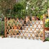 Garden Fence, Extendable Wooden Fence, Telescopic Trellis, Decorative Pet Fence, Yard Railing (56 x 160 cm, 70 x 160 cm, 80 x 160 cm), Stabilizer view 1