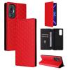 BELLA BEAR HTC U24 Pro 5G Flip Leather Wallet Case with Kickstand, Red view 1