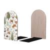 Wooden Bookends, Cartoon Forest Deer view 2