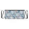 CHIFIGNO Short Apron for Women and Men, 3-Pocket Waiter's Apron, Garden and Florist Apron, Light Blue Shells, One Size view 1