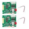 KICHI 1 Pair Power Amplifier Module Board, Bluetooth 5.0, 3.7–5 V, Green view 1