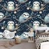 Cute Sloth Nonwoven Photo Wallpaper, 150 x 105 cm view 4