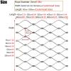 GONCBKVN Stainless Steel Wire Rope Mesh Safety Net view 2