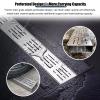 EXCLURA Stainless Steel Drainage Channel Grate, 7 cm W x 5 cm H view 3