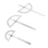 0–180° Stainless Steel Protractor, 15 cm Dual-Purpose Ruler, 150 × 200 mm view 4