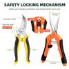 Fubdnefvo 3-Pack Stainless Steel Garden Pruning Shears view 3