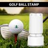 ycezw Self-Inking Golf Ball Stamp, Reusable Waterproof Ink Marker view 2