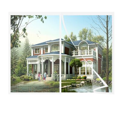 Magnetic Window Insect Screen, 275 x 220 cm, White