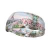 Paris Eiffel Tower Floral Print Sports Headband for Men and Women view 1