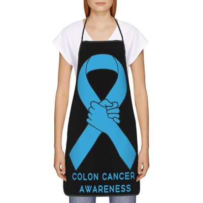 Oudrspo Colon Cancer Awareness1 Apron for Home Kitchen Cooking, Baking and Gardening