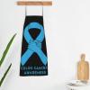 Oudrspo Colon Cancer Awareness1 Apron for Home Kitchen Cooking, Baking and Gardening view 4