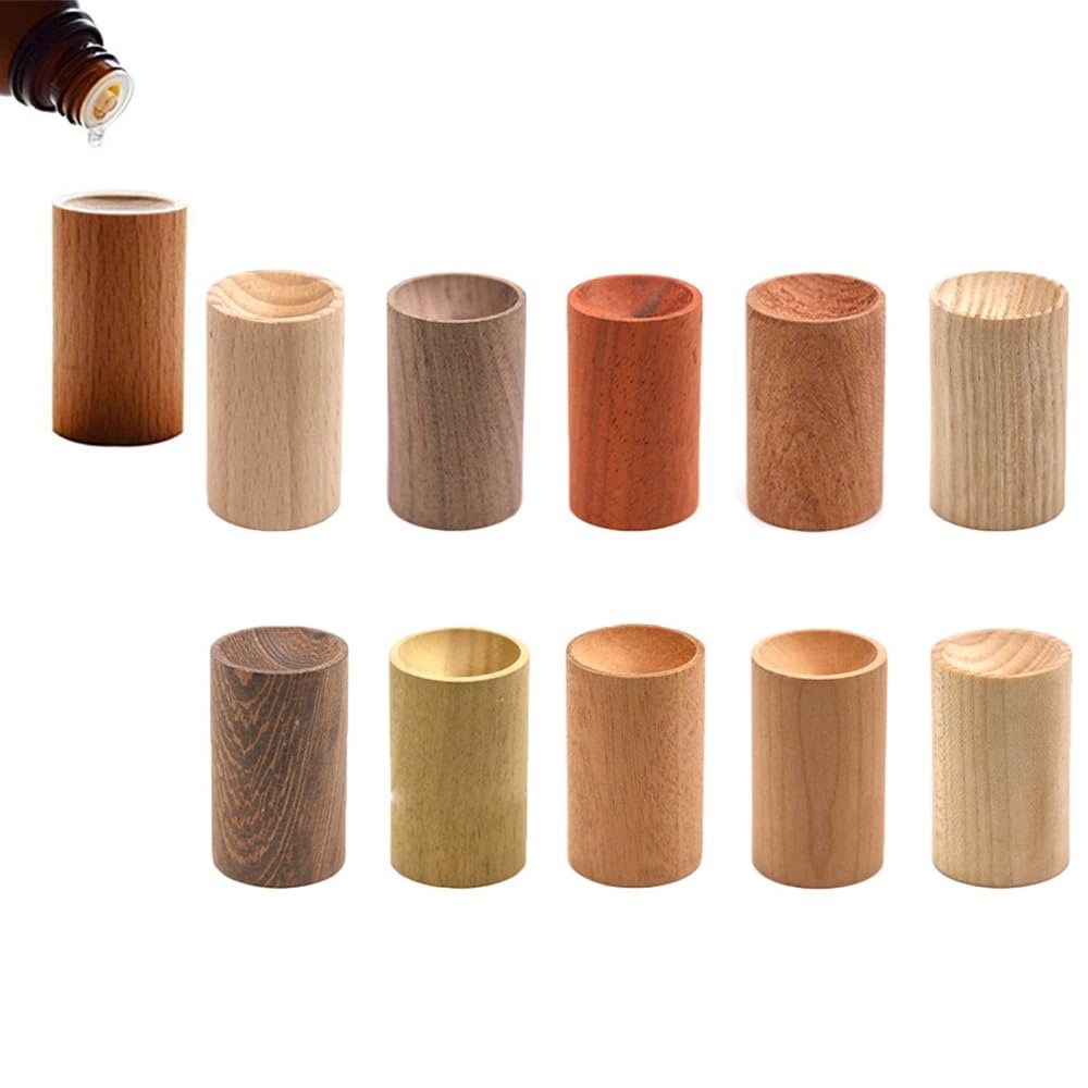Wooden Essential Oil Diffuser, Cylindrical Aroma Diffuser