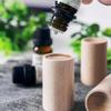 Wooden Essential Oil Diffuser, Cylindrical Aroma Diffuser view 2