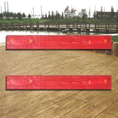 UrbanUp Concrete Stamps, 2-Piece Set, Wood Plank Pattern