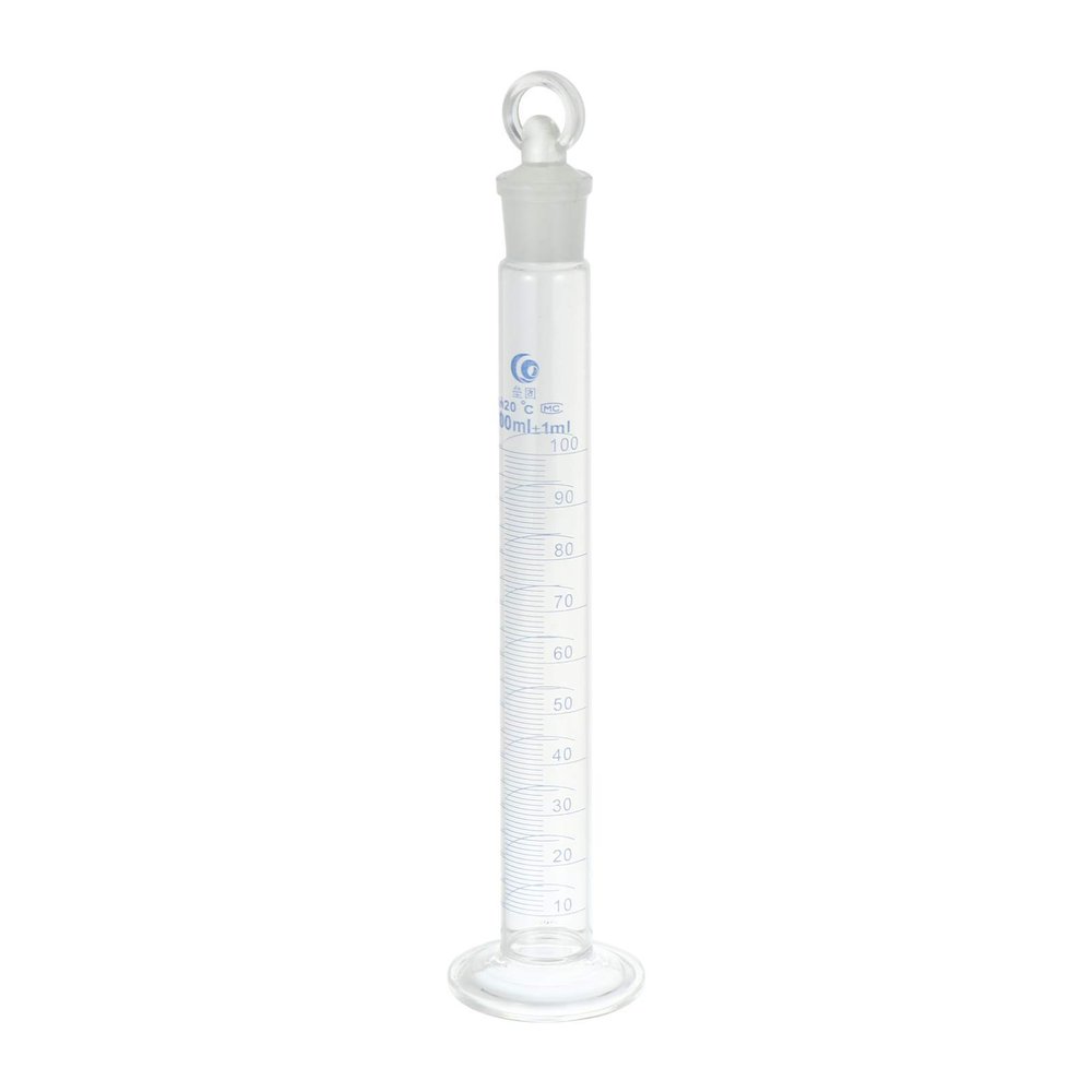 100 mL Glass Graduated Cylinder for Laboratory and Science Projects