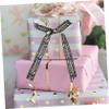 Black Gift Ribbon, 1 Roll for DIY and Party Wrapping view 4
