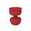 Lizhuzhuzs28 Modern Round Tray Side Table, Red view 1