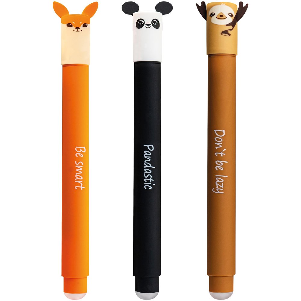 EBERHARD FABER - Animal Erase It Erasable Rollerball Pens